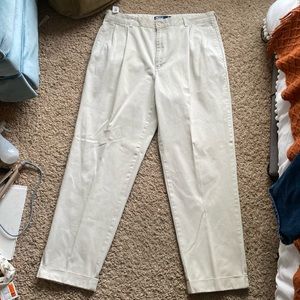 Polo by Ralph lauren cream colored chinos 100% Cotton